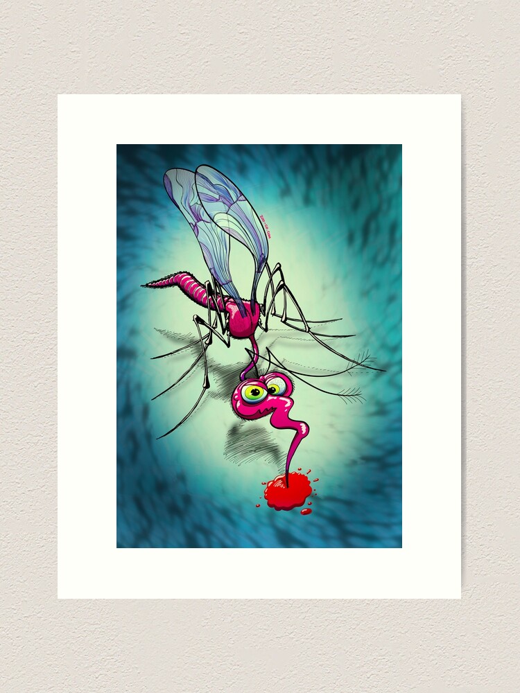 Mosquito Sucking Blood