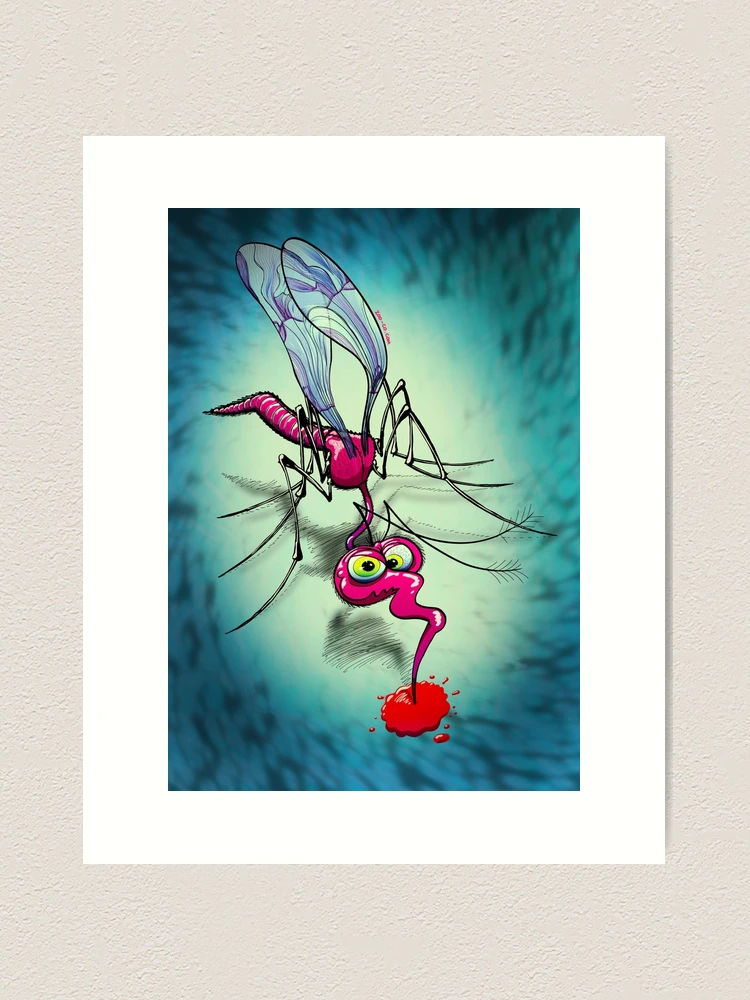 Mosquito Sucking Blood