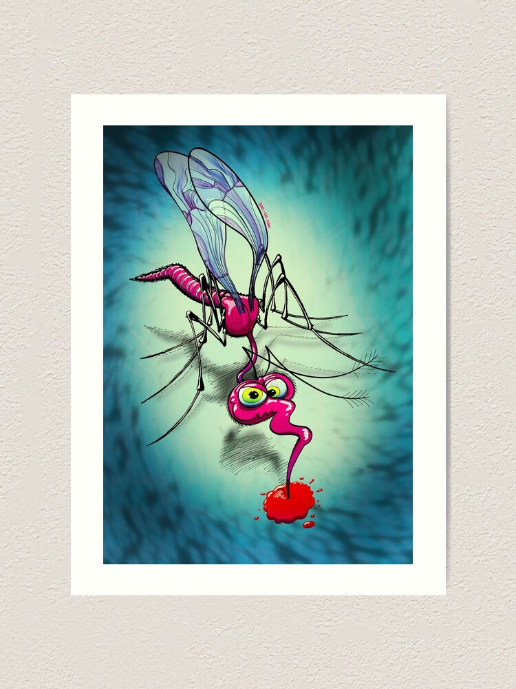 Mosquito Sucking Blood