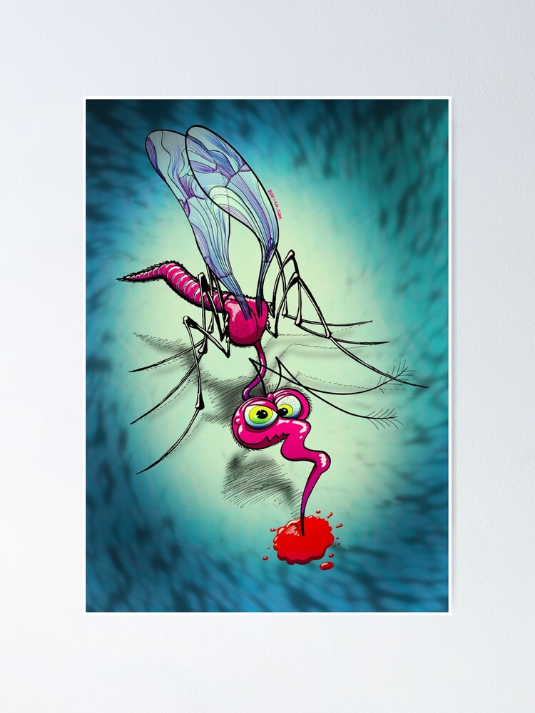 Mosquito Sucking Blood