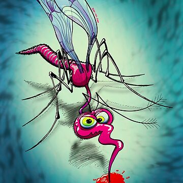 Mosquito Sucking Blood
