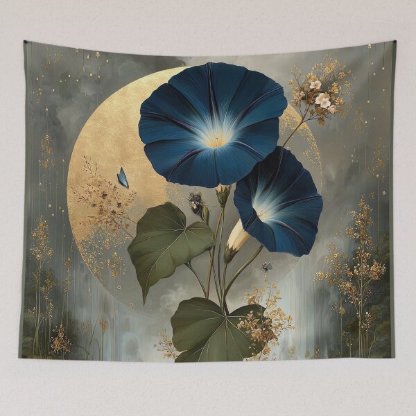Item preview, Twilight Waters & Sapphire Blooms designed and sold by bloorose.