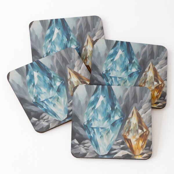 Item preview, Crystals in Cave designed and sold by CalmnessbyChoice.
