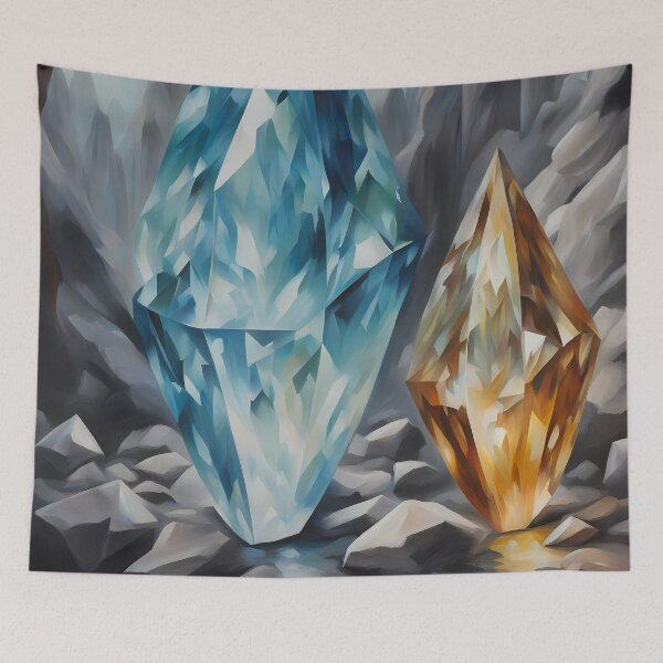 Item preview, Crystals in Cave designed and sold by CalmnessbyChoice.