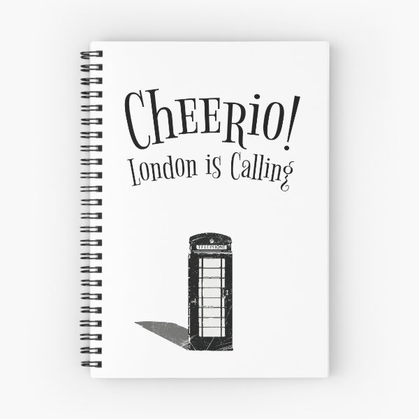 Item preview, Cheerio! London Is Calling! designed and sold by BlueRockDesigns.