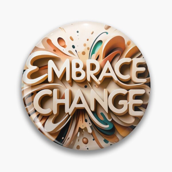 Item preview, Embrace Change Abstract designed and sold by CTM ArtStudio.