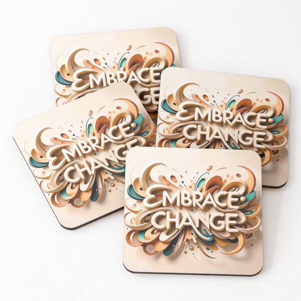 Item preview, Embrace Change Abstract designed and sold by CTM ArtStudio.