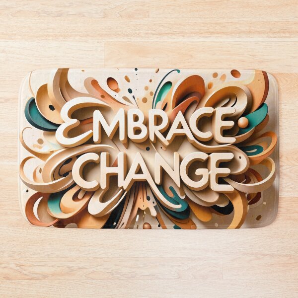 Item preview, Embrace Change Abstract designed and sold by CTM ArtStudio.