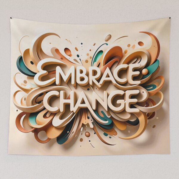 Item preview, Embrace Change Abstract designed and sold by CTM ArtStudio.