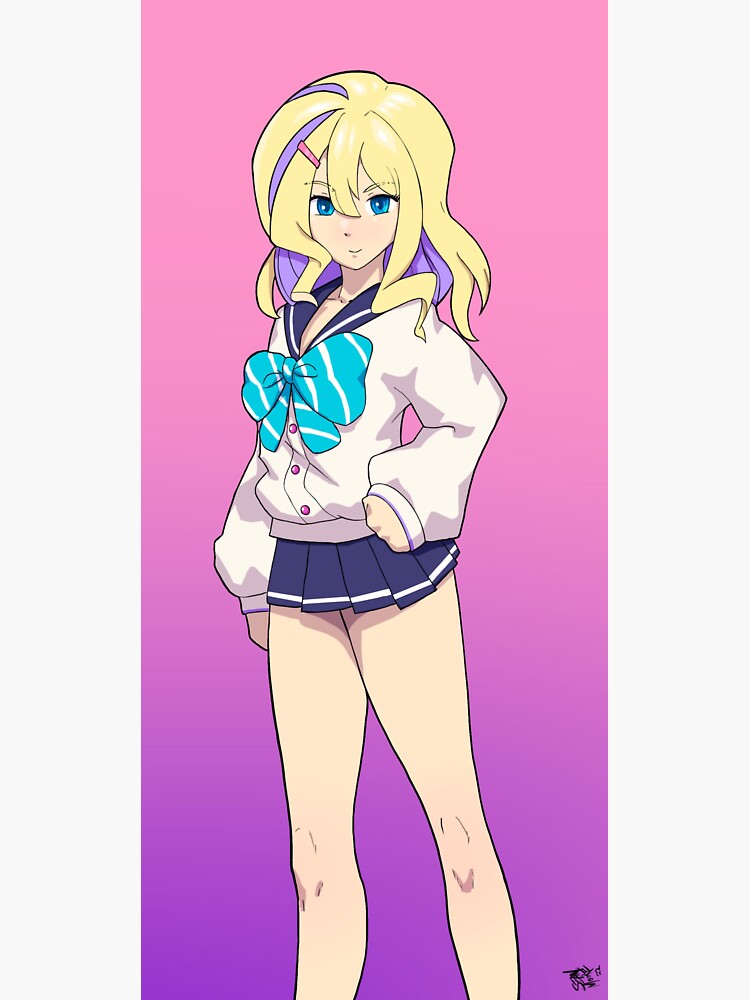 Thumbnail 3 of 3, Sticker, Tsubasa Takanashi designed and sold by Reflex76.