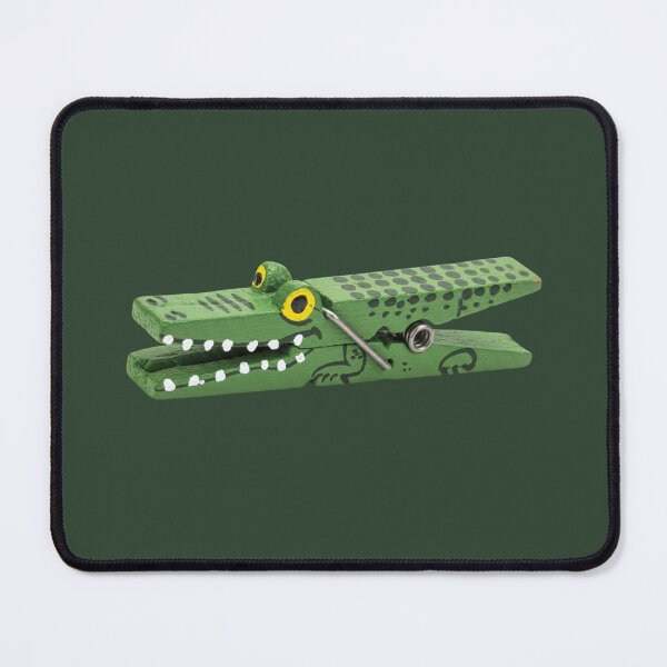 Item preview, Cute Crocodile Clothespin Art designed and sold by KiwiRider.