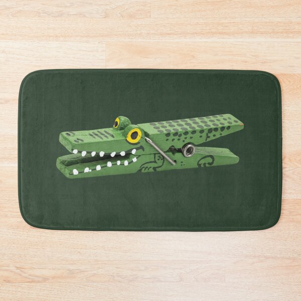 Item preview, Cute Crocodile Clothespin Art designed and sold by KiwiRider.