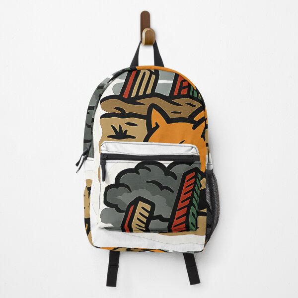 Item preview, Wary Cat in a Lost World designed and sold by Anime and 90s Style.