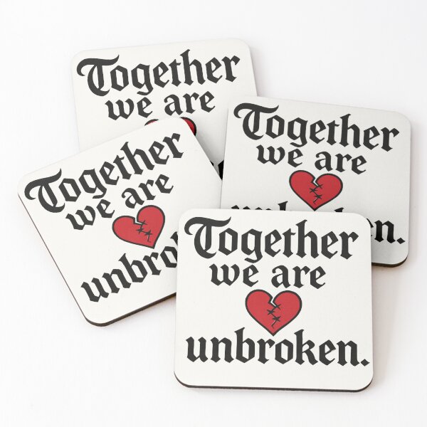 Item preview, Together we are unbroken. designed and sold by Jennifer Chiera.