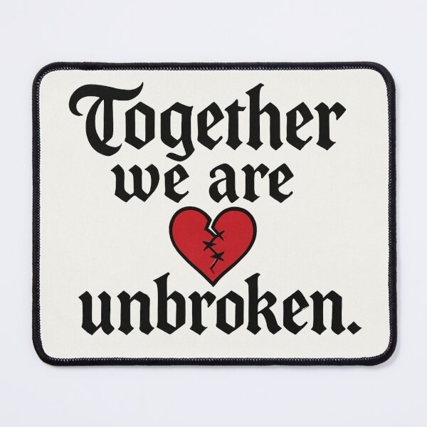 Item preview, Together we are unbroken. designed and sold by Jennifer Chiera.