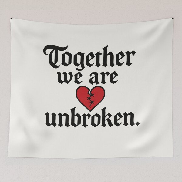 Item preview, Together we are unbroken. designed and sold by Jennifer Chiera.