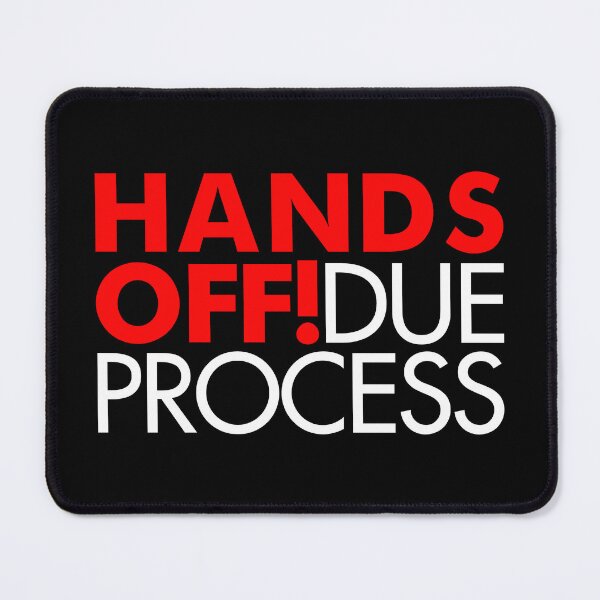 Item preview, Hands Off Due Process designed and sold by Thelittlelord.