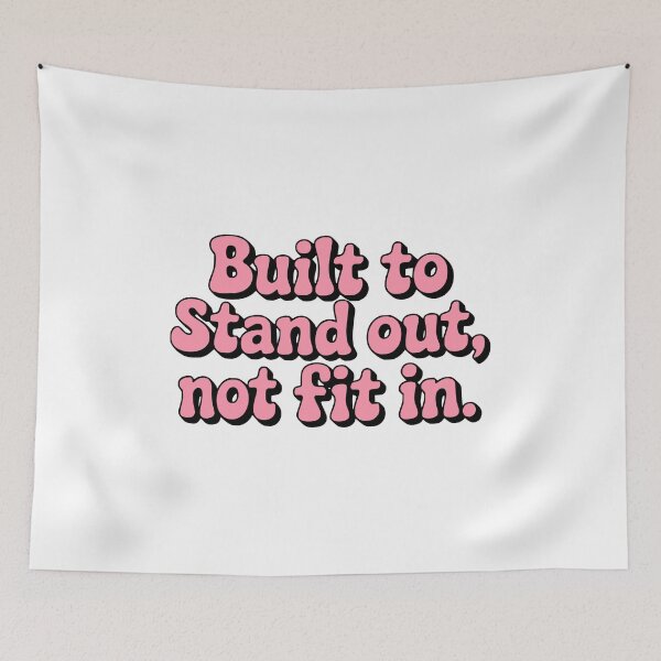Item preview, Built To Stand out Not Fit In! Pink Skateboard Girly designed and sold by PMCreative.