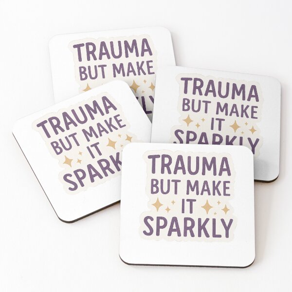 Item preview, Trauma but make it *Sparkly* designed and sold by sweetcircuit.