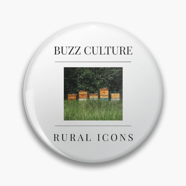 Item preview, BUZZ CULTURE - Rural Icons Beekeeping Hives designed and sold by Leaf & Layer.