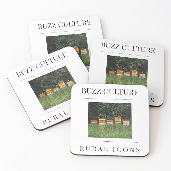 Item preview, BUZZ CULTURE - Rural Icons Beekeeping Hives designed and sold by Leaf & Layer.