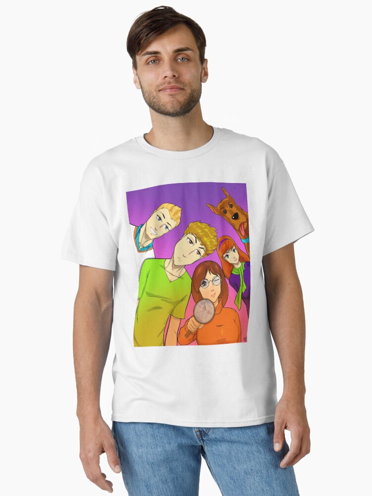 Thumbnail 1 of 7, Classic T-Shirt, Scooby Doo Anime designed and sold by Reflex76.