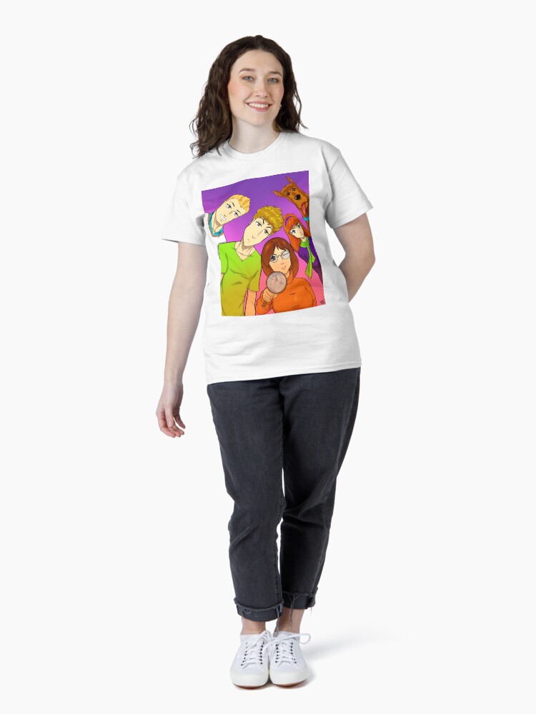Thumbnail 4 of 7, Classic T-Shirt, Scooby Doo Anime designed and sold by Reflex76.