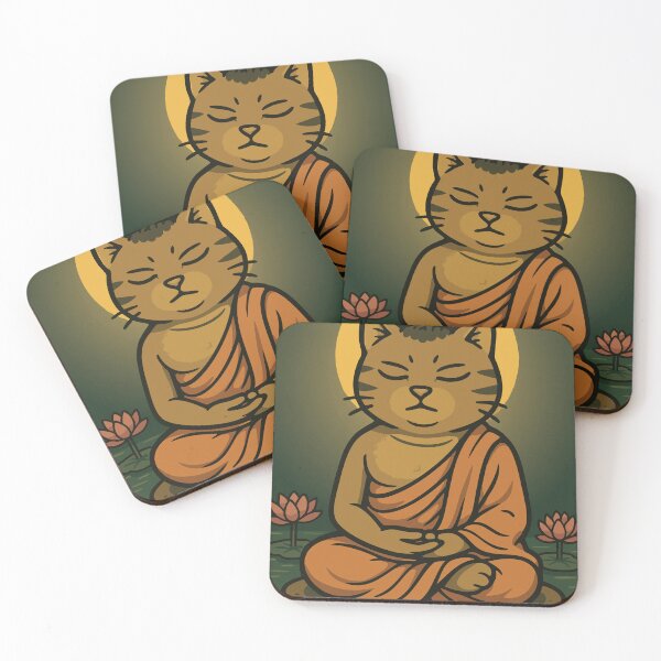 Item preview, Sacred Cat in Meditation designed and sold by PierrelyHO.