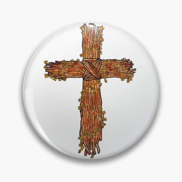 Item preview, Forsythia Cross designed and sold by Cat and Kagagi.