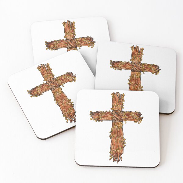 Item preview, Forsythia Cross designed and sold by Cat and Kagagi.