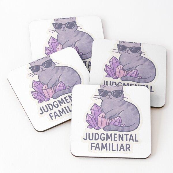 Item preview, Judgmental Familiar designed and sold by sweetcircuit.
