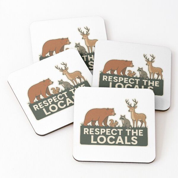 Item preview, RESPECT THE LOCALS designed and sold by HikerTrash.