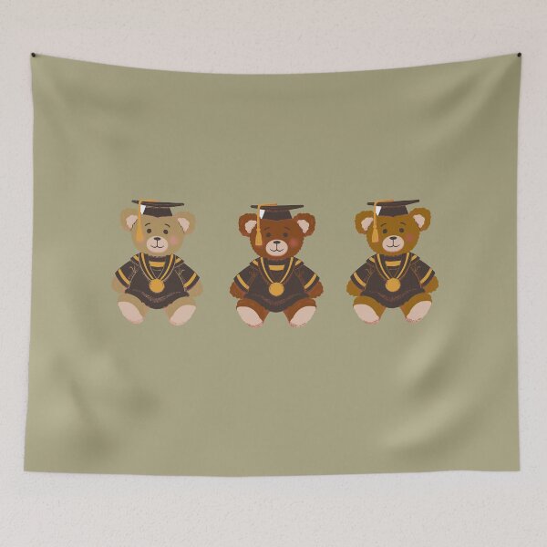Artikelvorschau, Grad Bears – Süßes Bären-Geschenkdesign zum Schulabschluss entworfen und verkauft von cloudrevive.