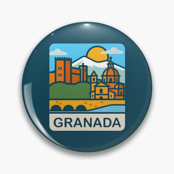 Item preview, Granada Emblem – Retro Logo designed and sold by MDGK.