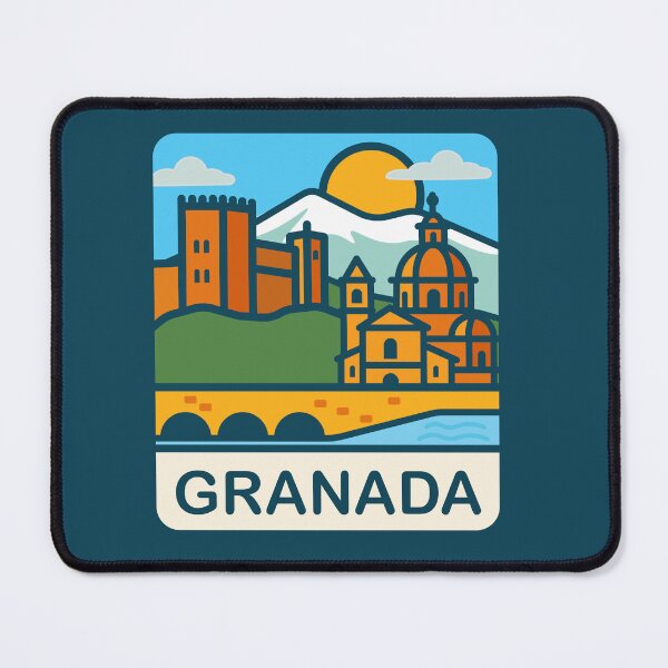 Item preview, Granada Emblem – Retro Logo designed and sold by MDGK.