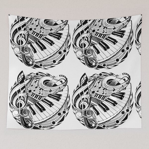 Item preview, Intricate Musical Design designed and sold by ART ATTACK ZONE.
