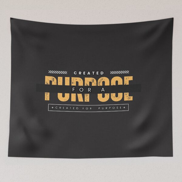 Item preview, Created for a Purpose – Faith-Filled Christian Design designed and sold by ArtistryT9.