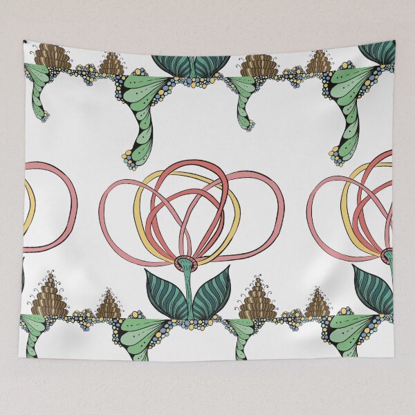 Item preview, Zentangle Loopy Flower  designed and sold by HydrangeaDelMar.