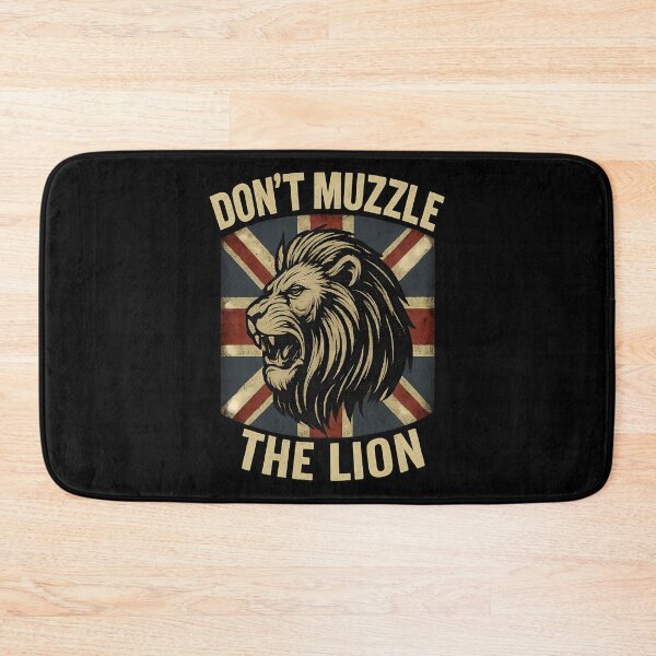 Item preview, Don't Muzzle the Lion designed and sold by JesterKrewArt.
