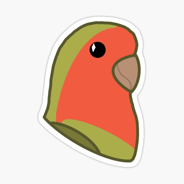 Item preview, Peach faced lovebird  designed and sold by TheDragonAviary.