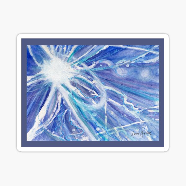 Item preview, Tesla Energy - watercolor and ink illustration designed and sold by Annie Mason Art.