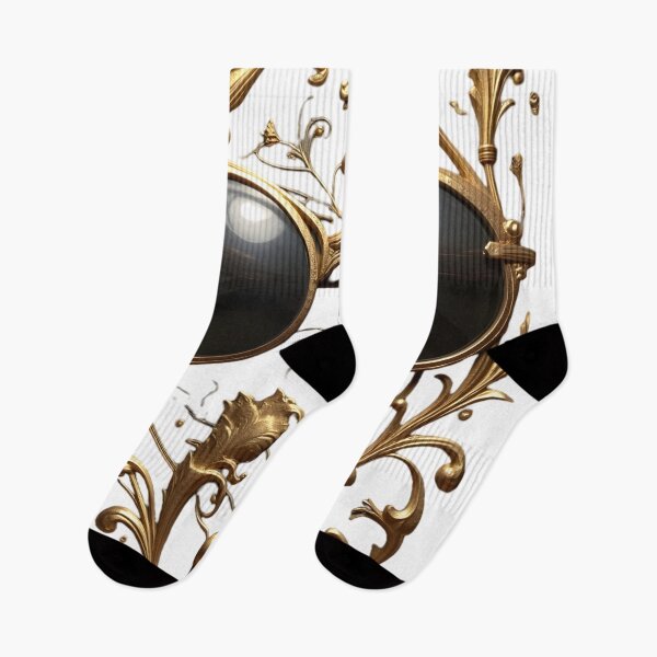 Item preview, Baroque Vision: Ornate Gold Sunglasses designed and sold by ShadowAndSlate.