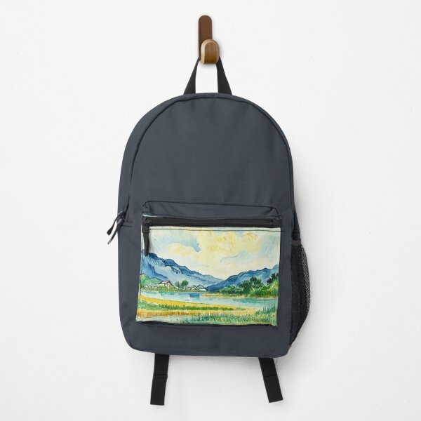 Item preview, venford reservoir2(watercolour + AI) designed and sold by artsmeow.