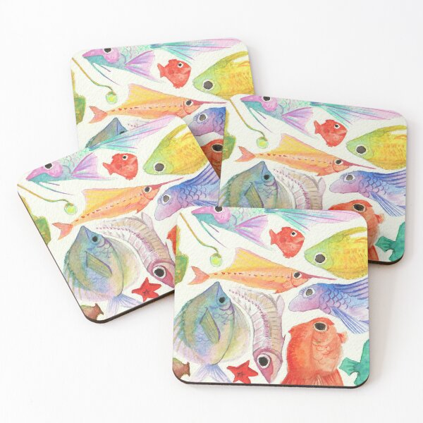 Item preview, Colorful Fish designed and sold by Alex Duben Art.