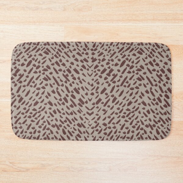 Item preview, Scattered Thoughts – Brown Brush Stroke Pattern designed and sold by WeChasetheSun.