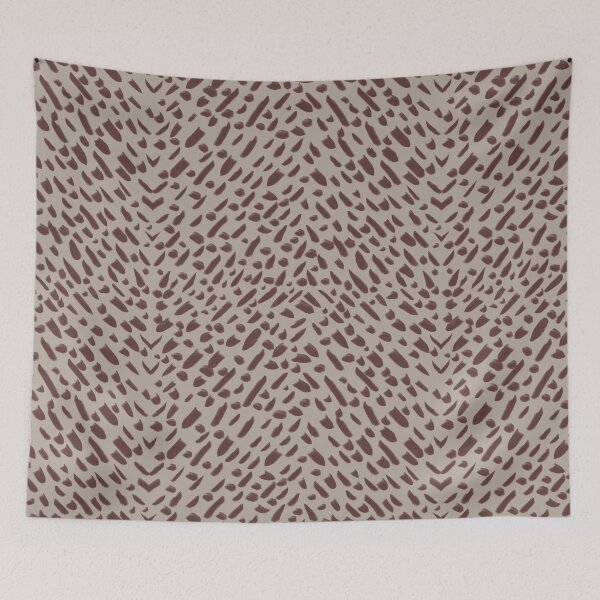 Item preview, Scattered Thoughts – Brown Brush Stroke Pattern designed and sold by WeChasetheSun.