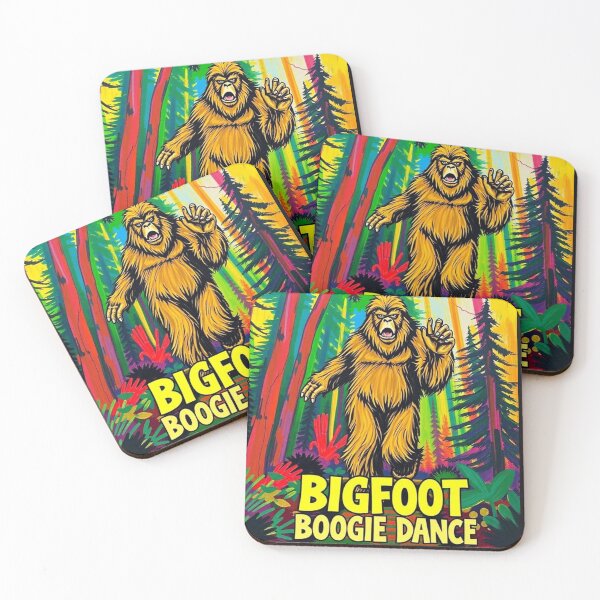 Item preview, Bigfoot Boogie Dance T-Shirt Funny Cryptid Party Wear designed and sold by TshirtTown77.