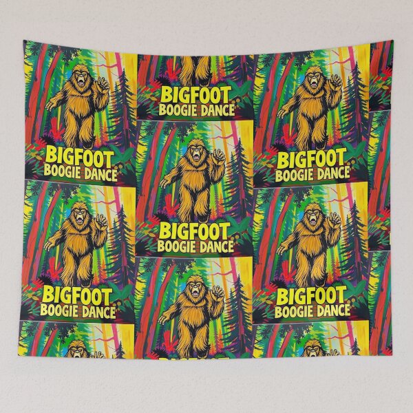 Item preview, Bigfoot Boogie Dance T-Shirt Funny Cryptid Party Wear designed and sold by TshirtTown77.