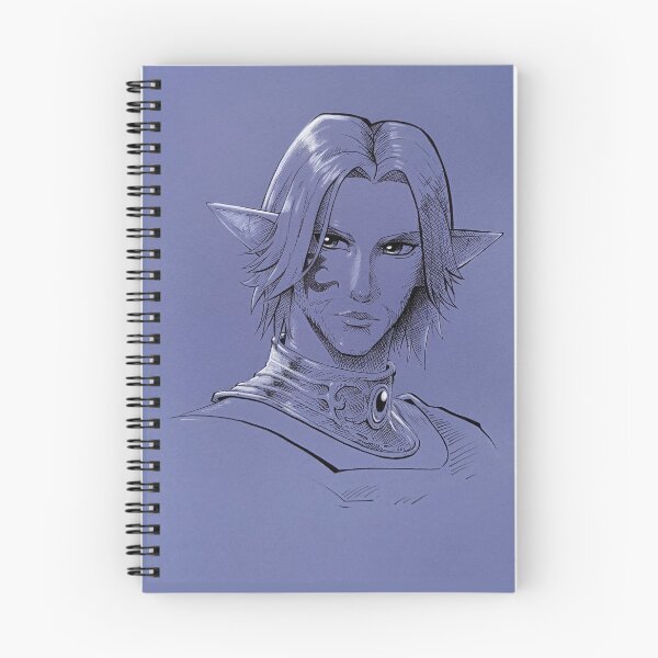 Item preview, Urianger Monochrome Portrait  designed and sold by Lynzendra.