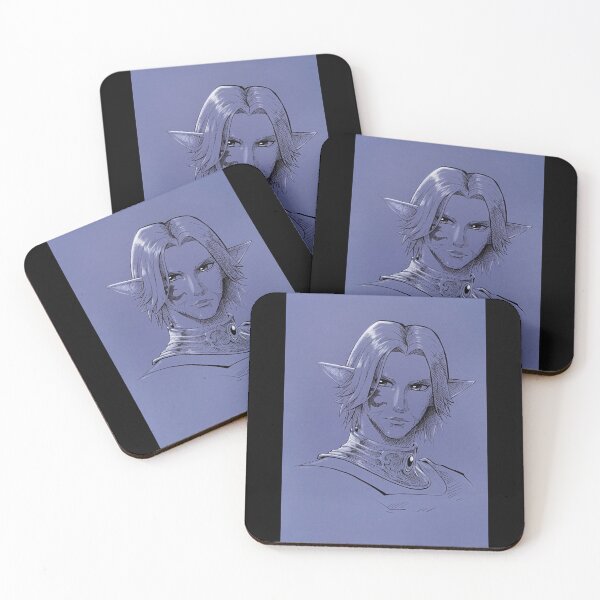 Item preview, Urianger Monochrome Portrait  designed and sold by Lynzendra.